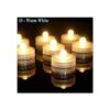 Luz LED brillante sin llama funciona con pilas vela de_2