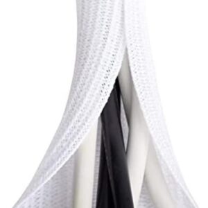 Funda de cable blanca de 6.6 pies a 45 pulgadas_1