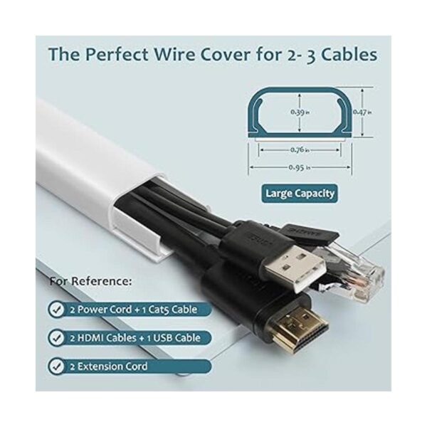 Kit de canalización para ocultar cables ocultores de_2