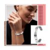 Juego de 19 piezas de metal para estampado de pulsera en