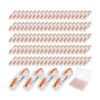 100 conectores de cable de 1 a 1 conector de cable en
