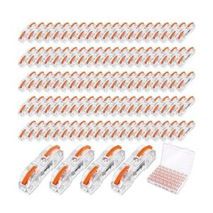 100 conectores de cable de 1 a 1 conector de cable en