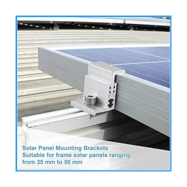 Zhengmy Abrazadera de extremo solar montaje en panel