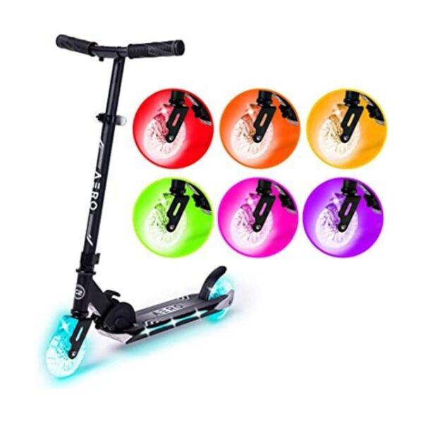 Aero Kick Scooter for Kids Ages 612 with Dynamic RGB_1