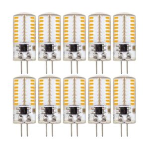10 unidades G4 Bombilla LED regulable 120 V 110 V 130 V