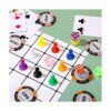 78 piezas de juego de mesa multicolor incluyen 72 piezas_2