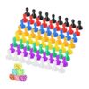 78 piezas de juego de mesa multicolor incluyen 72 piezas_1