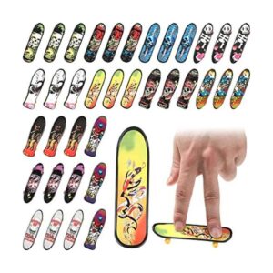 36 piezas de mini patineta de dedo con patrón de doble_1