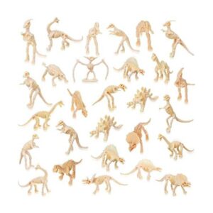 60 piezas de esqueleto de dinosaurio figuras surtidas