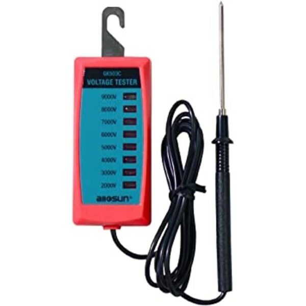 allsun LED Valla Tester eléctrico Voltaje Tester Max 9000 V