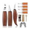 Juego de herramientas de tallado de madera kit de 12