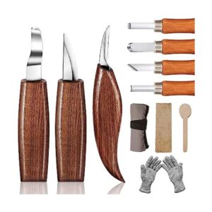 Juego de herramientas de tallado de madera kit de 12