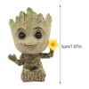 Mini Groot Juego de 2 piezas para el hogar diseño de
