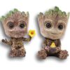 Mini Groot Juego de 2 piezas para el hogar diseño de