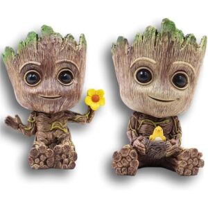 Mini Groot Juego de 2 piezas para el hogar diseño de