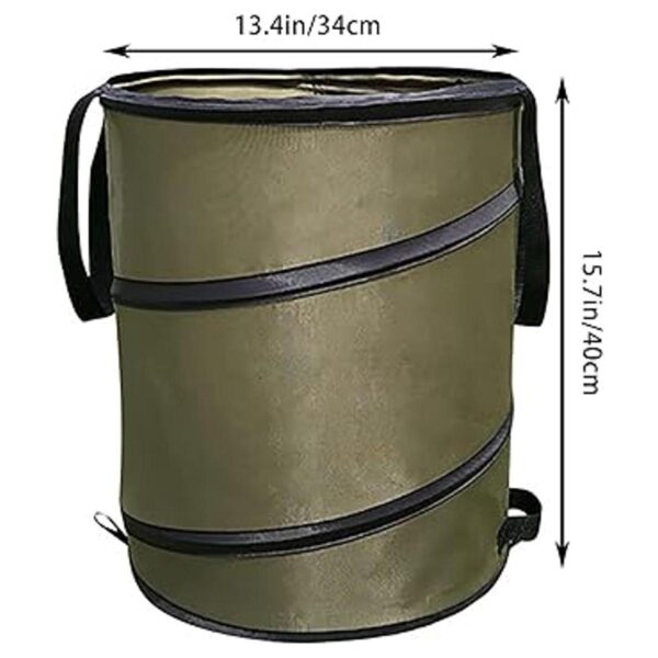 Bote de basura para camping cubo de basura desplegable o