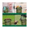 Bote de basura para camping cubo de basura desplegable o