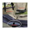 Bote de basura para camping cubo de basura desplegable o