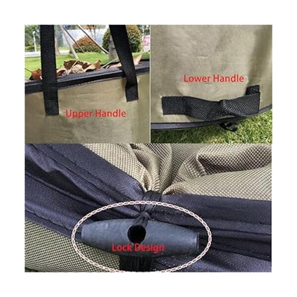 Bote de basura para camping cubo de basura desplegable o