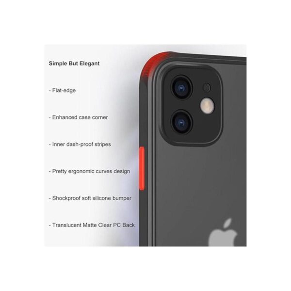 ZEZHOU Funda para iPhone 11 con protector de lente de_5