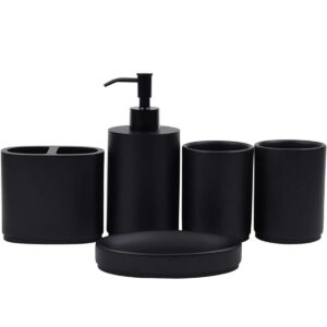 ZEXZEN Juego de accesorios de baño 5 piezas juego de_1