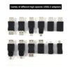 Zerone USB OTG Micro Mini USB 2.0 macho a hembra adaptador