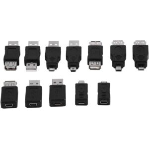 Zerone USB OTG Micro Mini USB 2.0 macho a hembra adaptador