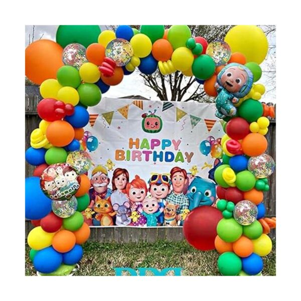 Juego de 117 globos de confeti de Rianbow en 4 tamaños de