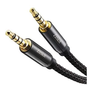Zeskit Premium 0.138 in Jack macho a macho AUX Cable de_1