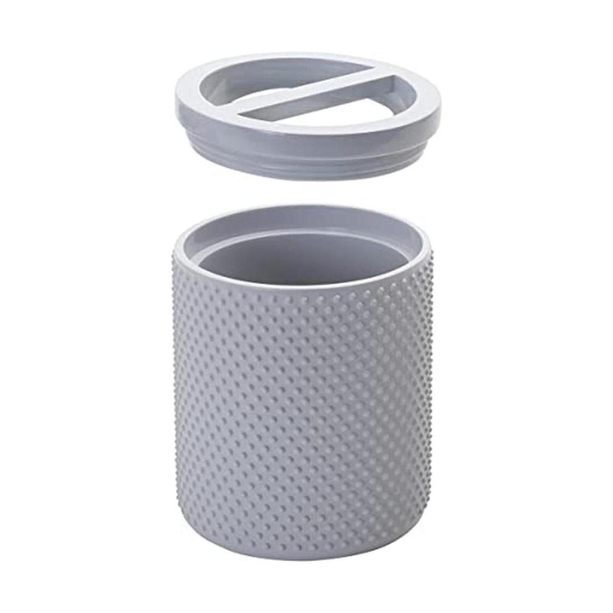 Zenna Home Arya Soporte para cepillo de dientes color gris