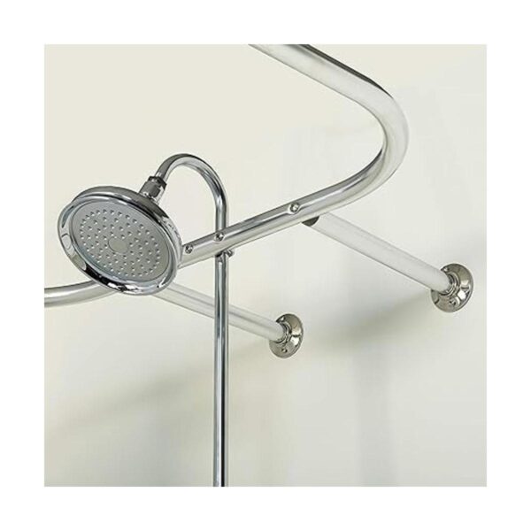 Zenna Home E60H1ALSS Barra de ducha cromada NeverRust de_4