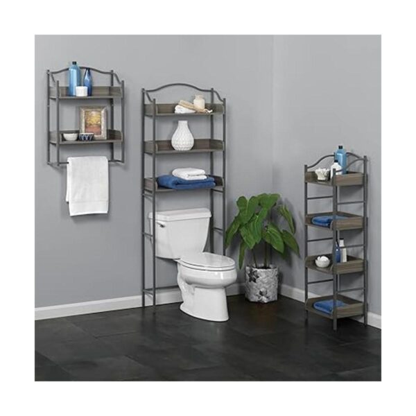 Zenna Home Baño de 3 niveles sobre el inodoro ahorradores_4