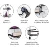 Zenna Home Bronce E7402ALHB NeverRust Carrito de_4