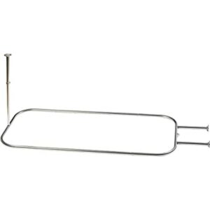 Zenna Home E60H1ALSS Barra de ducha cromada NeverRust de_1