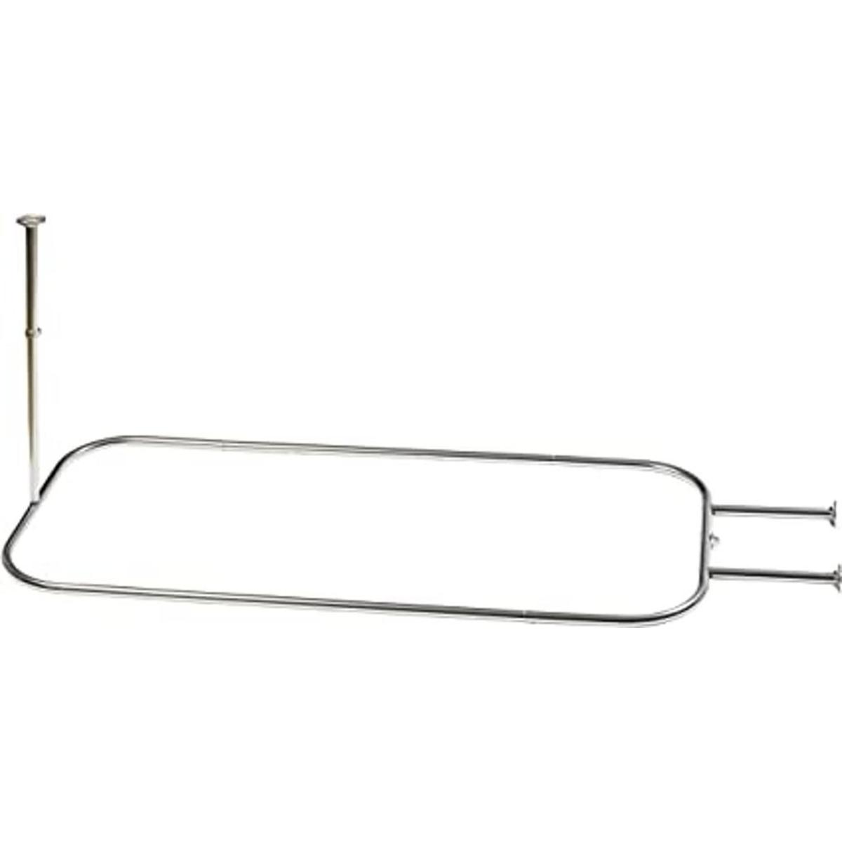 Zenna Home E60H1ALSS Barra de ducha cromada NeverRust de