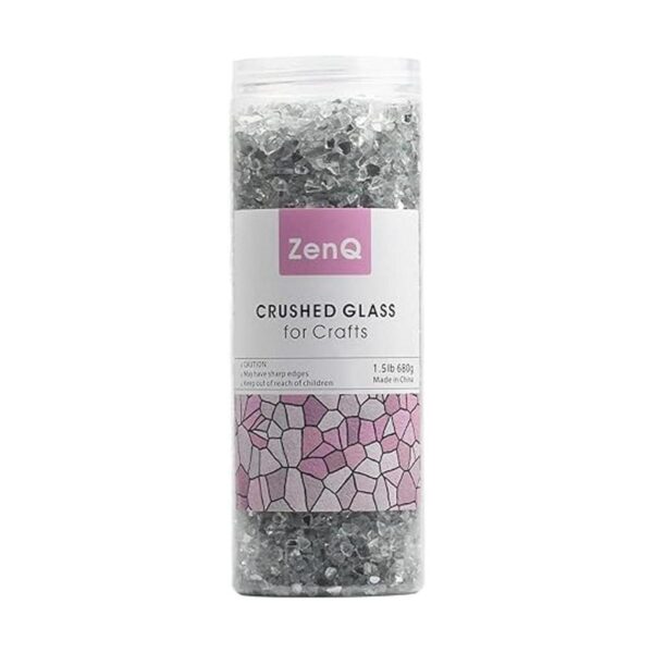 ZenQ Vidrio triturado para manualidades arte de resina._2