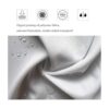 Zengmei Juego de cortinas de ducha Get Naked de 70 x 70_5