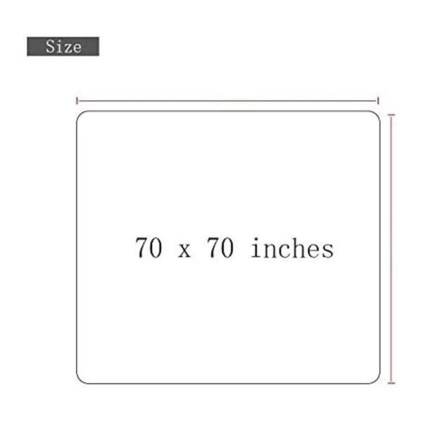 Zengmei Juego de cortinas de ducha Get Naked de 70 x 70_3