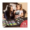 Zenacolor Juego de 74 dibujos kit de arte profesional_3