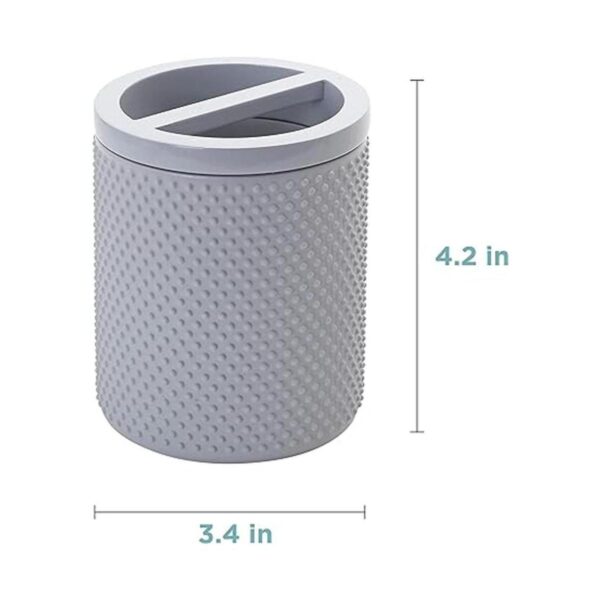 Zenna Home Arya Soporte para cepillo de dientes color gris_5
