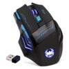 Zelotes Mouse inalámbrico para juegos mouse ergonómico