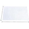 Paquete de 2 toallas de sublimación en blanco de 16 x 24