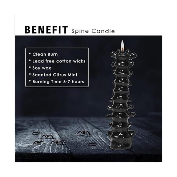 Zellinni Vela de lomo velas góticas decorativas para_4