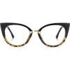 Zeelool Elegantes lentes de bloqueo de luz azul ojo de_1
