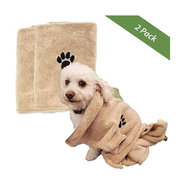 Zelica Toallas de baño para perros 2 unidades_4