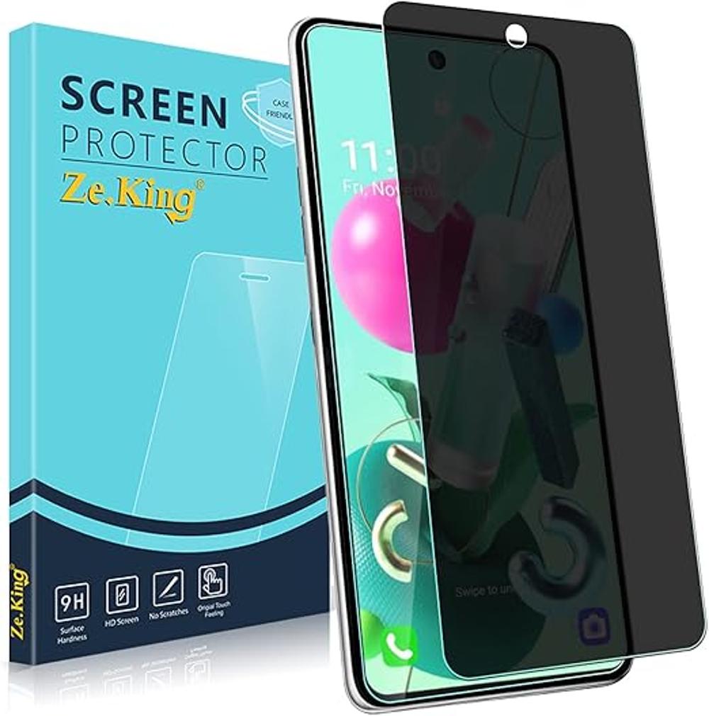 Zeking Protector de pantalla de cristal templado para LG