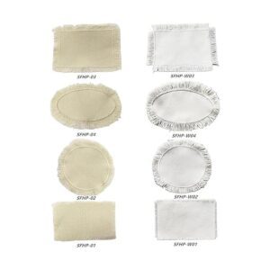 Zeloyaut 8 piezas de sublimación en blanco sombreroparche