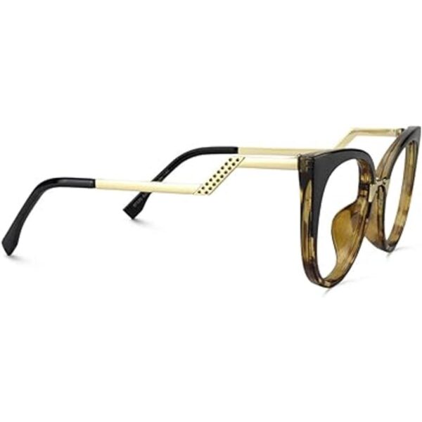 Zeelool Elegantes lentes de bloqueo de luz azul ojo de_4