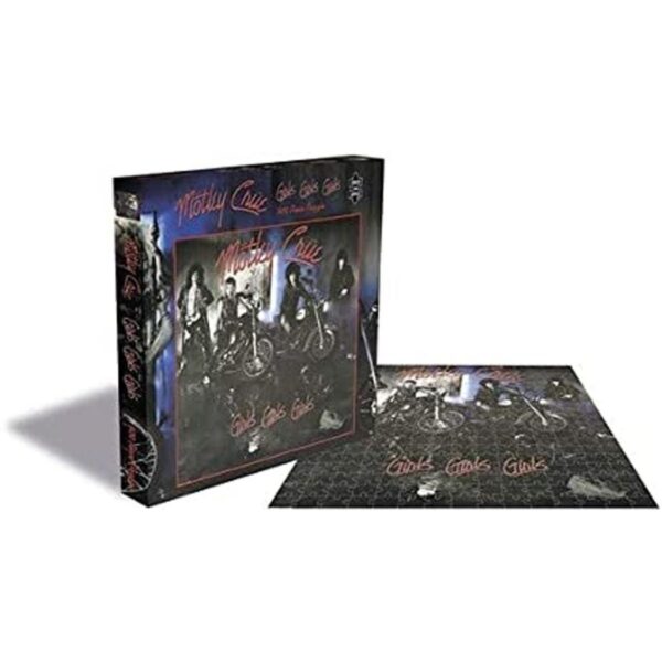Motley Crue Chicas Niñas 500 Piezas Jigsaw Puzzle_1