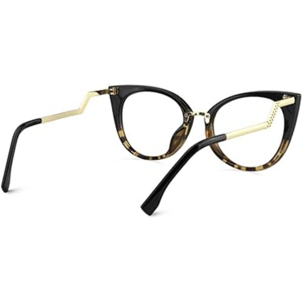 Zeelool Elegantes lentes de bloqueo de luz azul ojo de_5